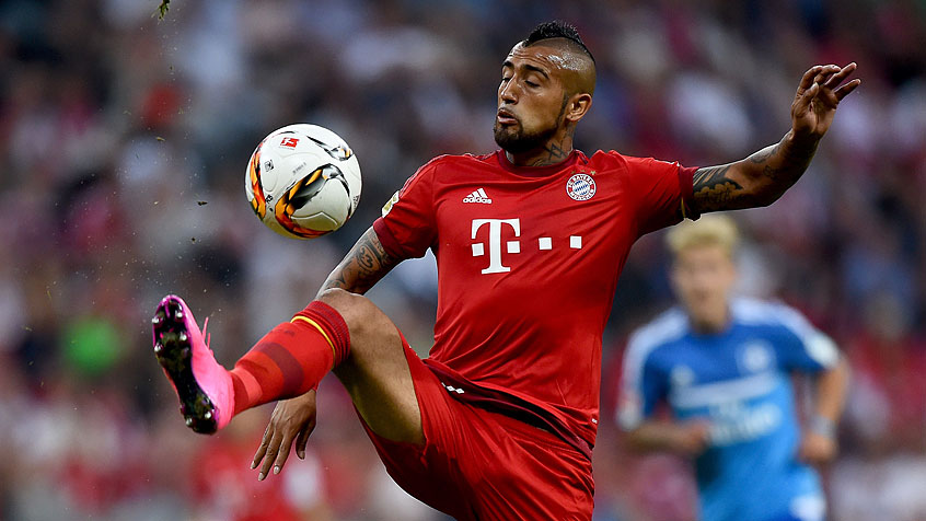 آرتور ویدال|بایرن مونیخ 5 - 0 هامبورگ / بوندسلیگای آلمان