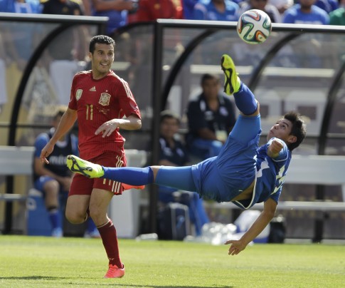 اسپانیا|اسپانیا 2-0 السالوادور / دیدار دوستانه