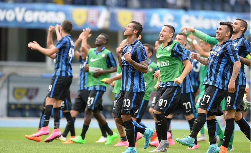 شادی بازیکنان اینتر|کیه وو 0 - 1 اینترمیلان / سری آ / گزارش تصویری