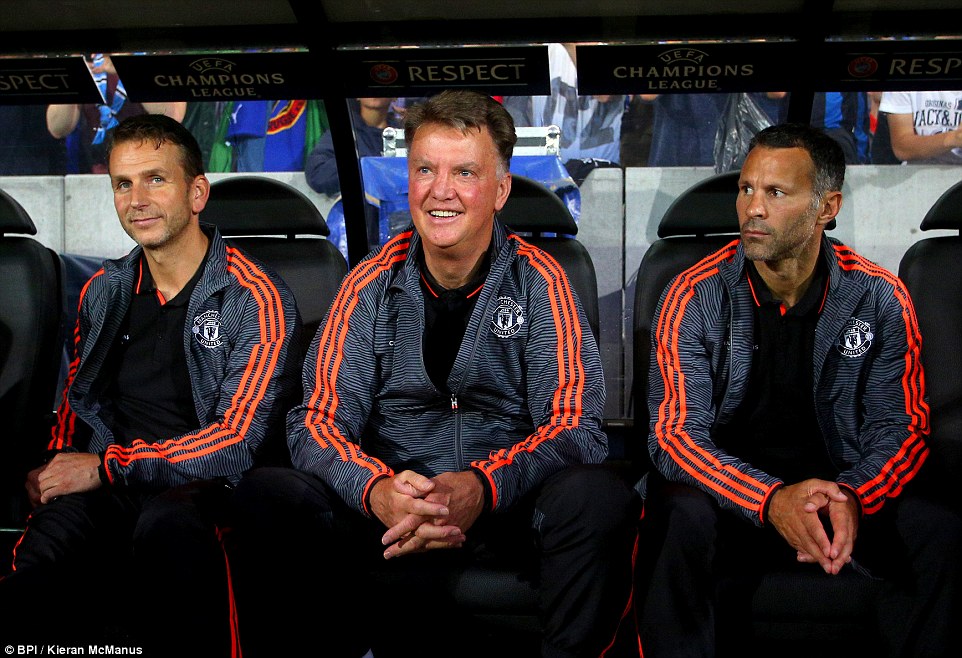 لوئیس فان خال|کلوب بُروژ 0 - 4 منچستر یونایتد / لیگ قهرمانان