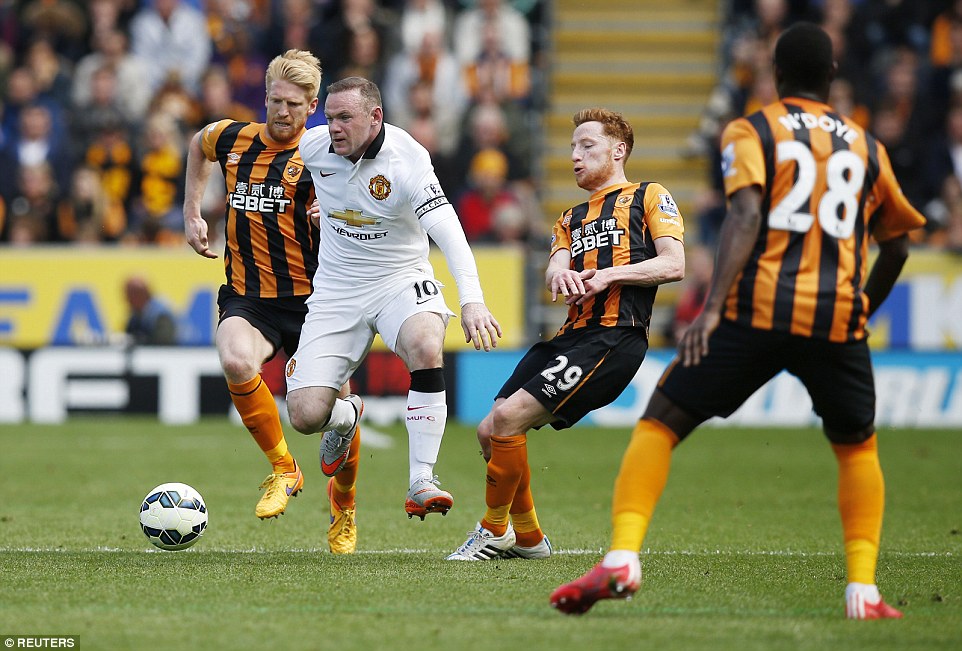 وین رونی|هال سیتی 0 - 0 منچستر یونایتد,/ لیگ جزیره