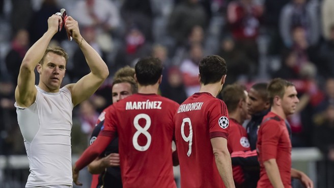 مانوئل نویر|بایرن مونیخ 5 - 0 دینامو زاگرب / لیگ قهرمانان