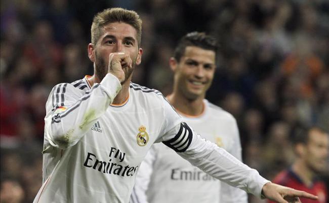 سرخیو راموس|شادمانی سرخیو راموس از گلزنی