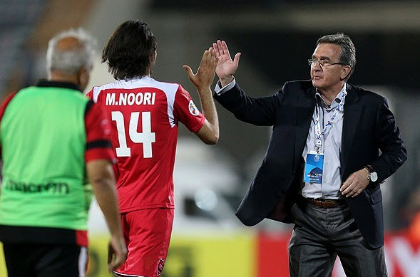 محمد نوری|پرسپولیس تهران 2 - 1 بنیادکار ازبکستان /  لیگ قهرمانان باشگاه های آسیا