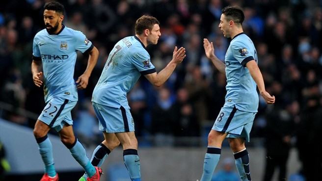 جیمز میلنر|منچستر سیتی 1 - 1 هال سیتی / لیگ جزیره