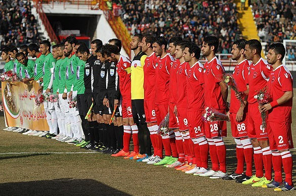 بازیکنان پرسپولیس تهران|پدیده مشهد 0 - 1 پرسپولیس تهران / لیگ برتر