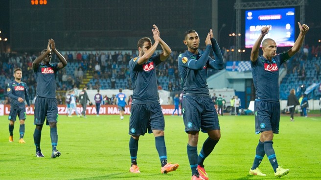 ناپولی|اسلووان براتیسلاوا 0-2 ناپولی / لیگ اروپا