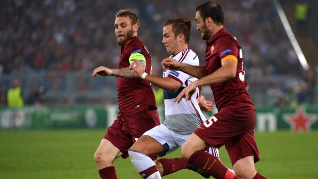 ماریو گوتزه|رم 1 - 7 بایرن مونیخ / لیگ قهرمانان