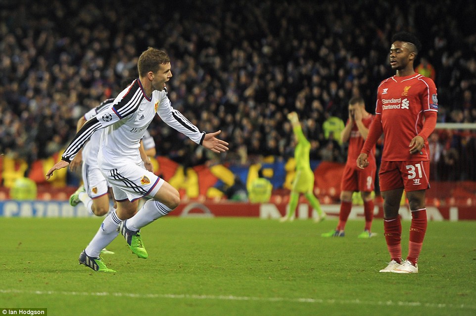 رحيم استرلینگ|لیورپول 1 - 1 بازل / لیگ قهرمانان