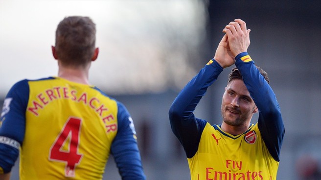 اليوير ژیرود|کریستال پالاس 1 - 2 آرسنال / لیگ جزیره