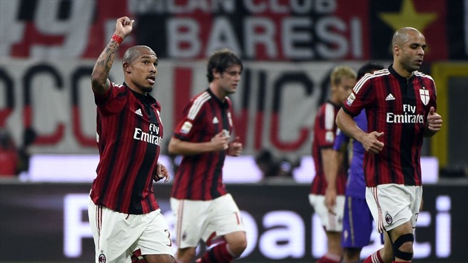 نایجل دی یانگ|میلان 1 - 1 فیورنتینا / سری آ