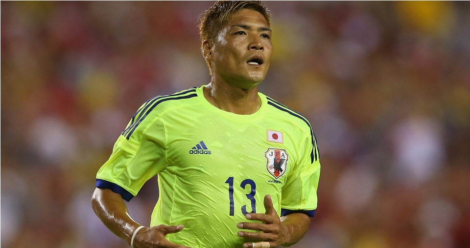 یوشیتو اندو|خوشحالی یوشیتو اندو بعد از گلزنی تیمش