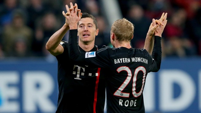 رابرت لواندوفسکی|اوگزبورگ 0 - 4 بایرن مونیخ / بوندسلیگا