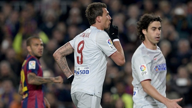 ماریو مانژوکیچ|بارسلونا 3 - 1 اتلتیکو مادرید / لالیگا