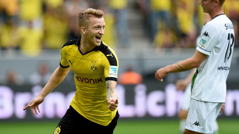 ماركو رویس|بوروسيا دورتموند 4 - 0 مونشن گلادباخ / بوندسلیگای آلمان