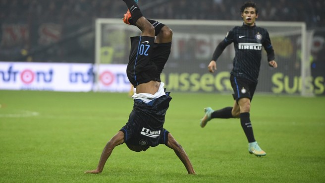 جوئل اوبی|میلان 1 - 1 اینترمیلان / سری آ