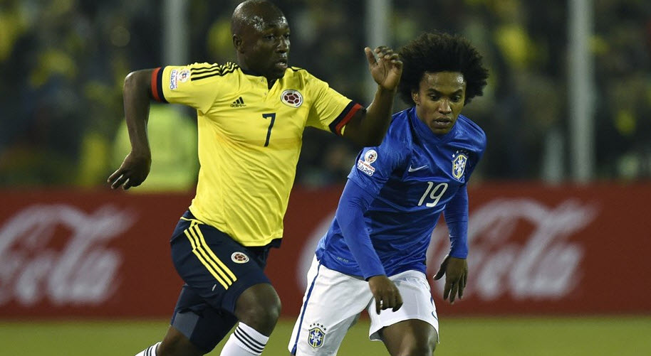 ویلیان|برزیل 0 - 1 کلمبیا / کوپا آمریکا  2015