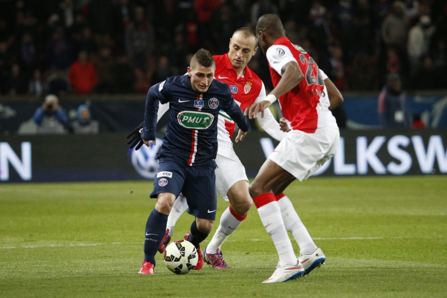 مارکو وراتی|پاریس سن ژرمن 2 - 0 موناکو  / جام حذفی