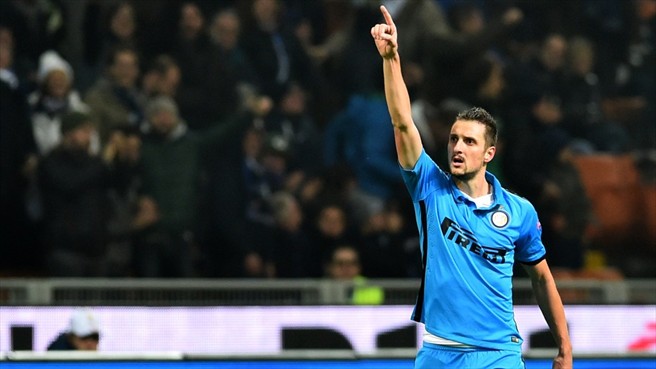 زدراوکو کوزمانوویچ|اینترمیلان 2 - 1 دنیپرو دنیپروپتروفسک / لیگ اروپا