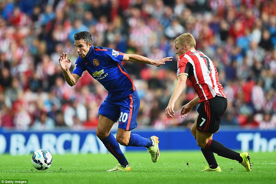 روبن فن پرسی|سنادرلند 1-1 منچستر یونایتد / لیگ جزیره