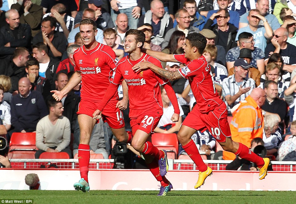 آدم لالانا|لیورپول 2 - 1 وست‌برومویچ / لیگ جزیره