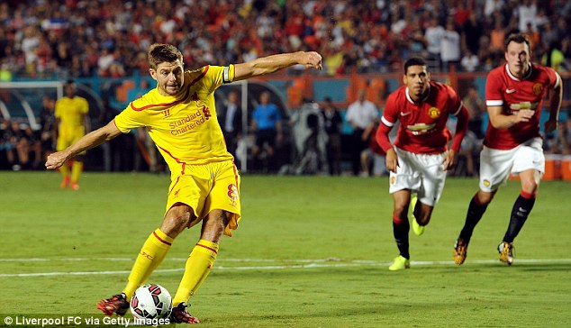 استیون جرارد|منچستر یونایتد 3-1 لیورپول / فینال گینس کاپ