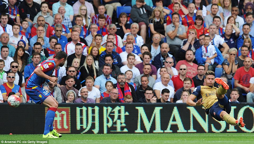 اليوير ژیرود|کریستال پالاس 1 - 2 آرسنال / لیگ جزیره