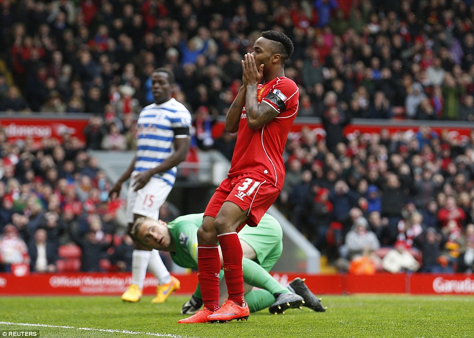 رحيم استرلینگ|لیورپول 2 - 1 کوئینز پارک رنجرز / لیگ جزیره