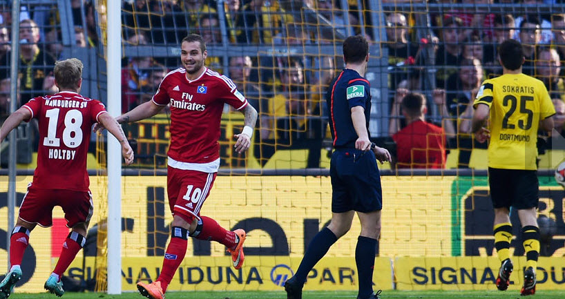 پیر-میشل لاسوگا|دورتموند 0-1 هامبورگ / بوندسلیگا