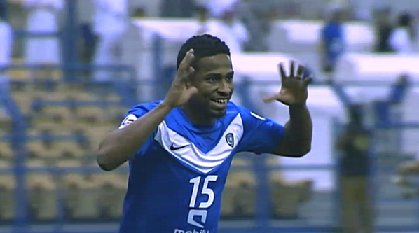 یاسر الشهرانی|خوشحالی یاسر الشهرانی بعد از باز کردن دروازه سپاهان