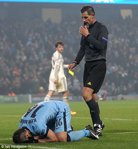 سرخیو آگرو|منچستر سیتی 1 - 2 زسكا مسكو / لیگ قهرمانان