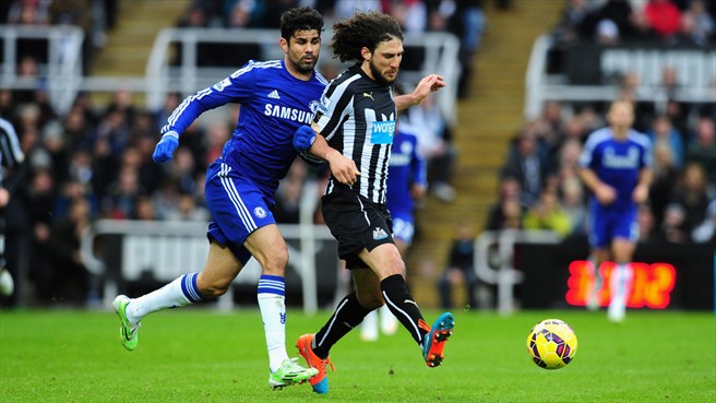 دیگو کاستا|نیوکاسل 2 - 1 چلسی / لیگ جزیره