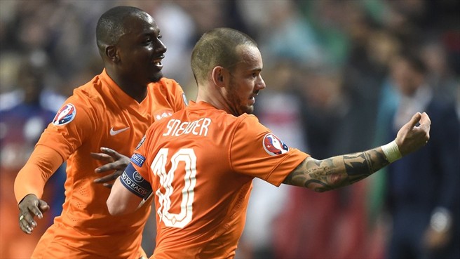 وسلی اشنایدر|هلند 1 - 1 ترکیه / یورو 2016