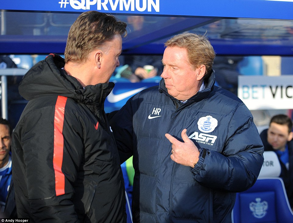 لوئیس فان خال - هری ردنپ|کوئینز پارک رنجرز 0 - 2 منچستر یونایتد / لیگ جزیره