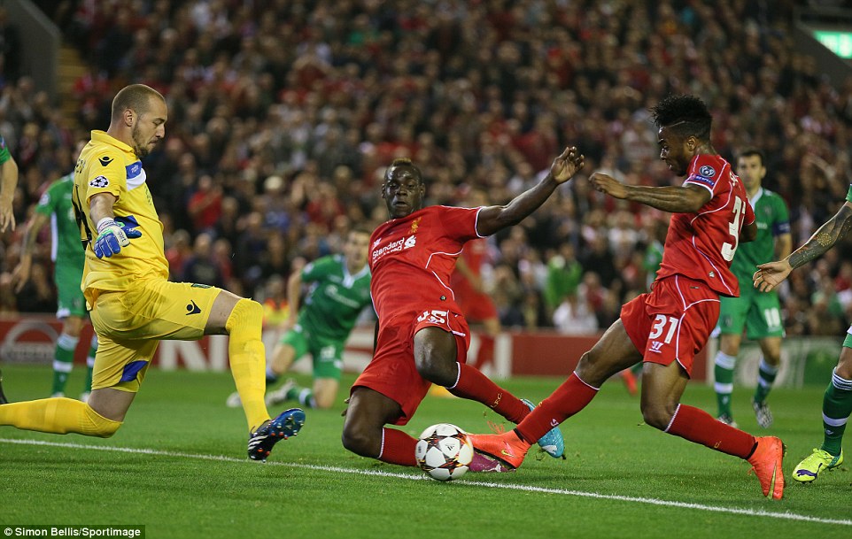 رحيم استرلینگ - ماریو بالوتلی|لیورپول 2-1  لودوگورتس / لیگ قهرمانان