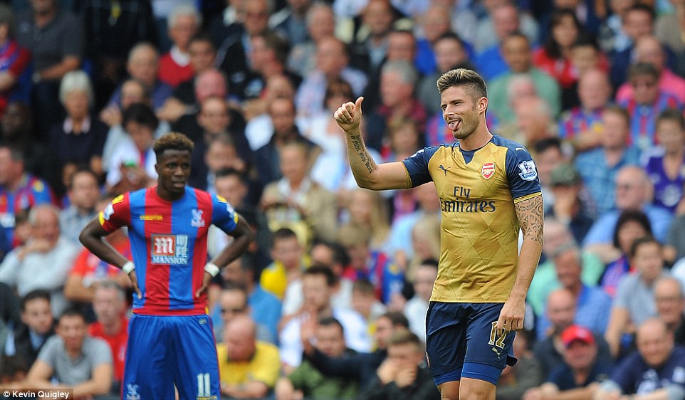 اليوير ژیرود|کریستال پالاس 1 - 2 آرسنال / لیگ جزیره