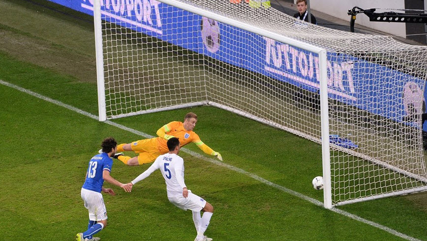 جو هارت|ایتالیا 1 - 1 انگلستان / دیدار دوستانه