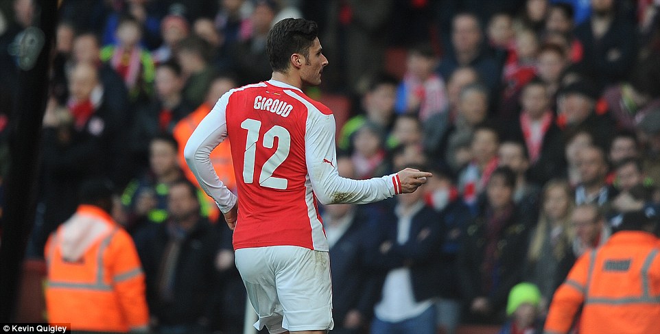 اليوير ژیرود|آرسنال 2 - 0 میدِلزبورو / جام حذفی