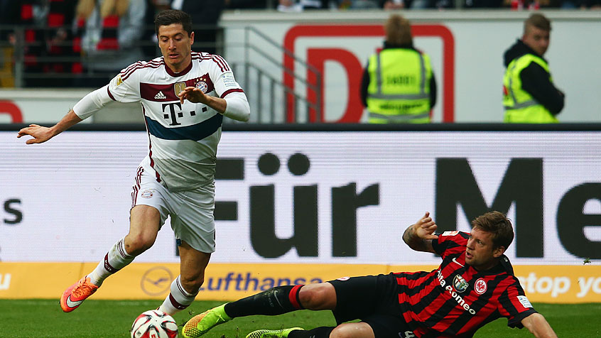 رابرت لواندوفسکی|اینتراخت فرانکفورت 0 - 4 بایرن مونیخ / بوندسلیگا