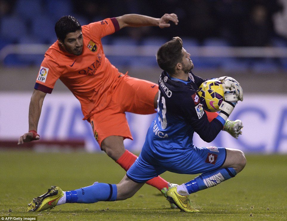 لوئیس سوارز|دپورتیوو لاکرونیا 0 - 4 بارسلونا / لالیگا