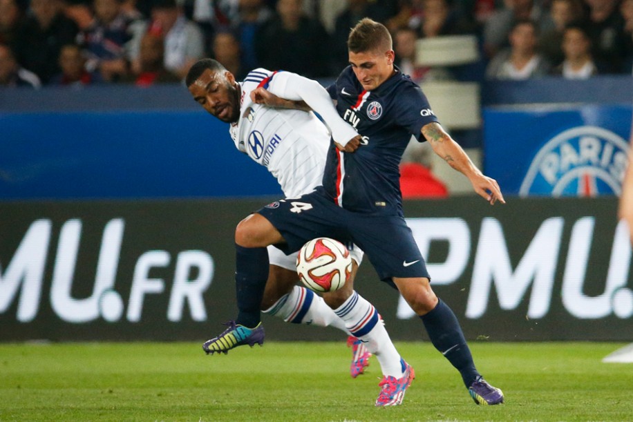 مارکو وراتی|پاریس‌سن‌ژرمن 1 - 1 لیون / لوشامپیونه