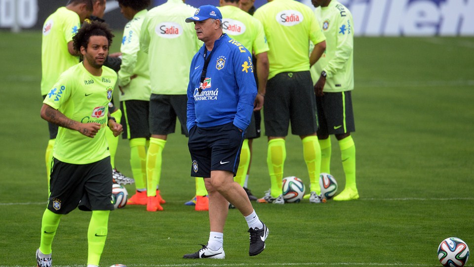 مارسلو ویرا دا سیلوا|تمرین تیم ملی برزیل