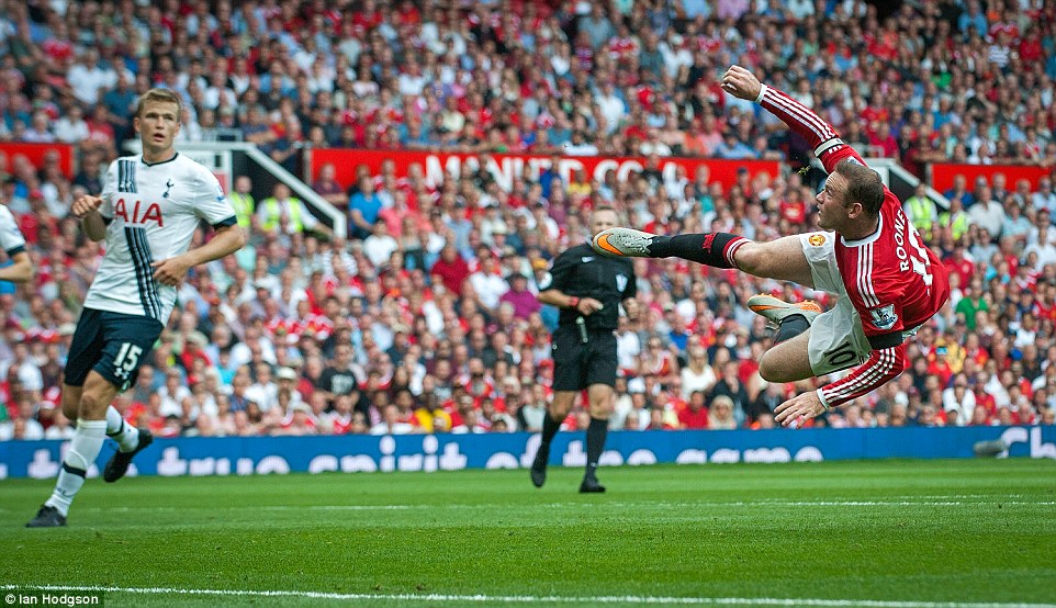 وین رونی|منچستر یونایتد 1 - 0 تاتنهام / لیگ جزیره