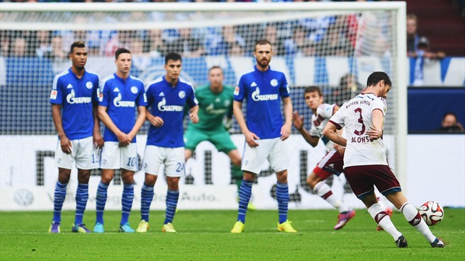 ژابی آلونسو|شالکه 1-1 بایرن مونیخ / بونسلیگا