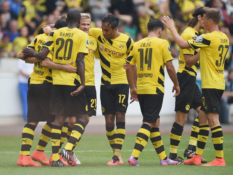 ماركو رویس|استوتگارت کیکرز 1-4 دورتموند / جام حذفی آلمان