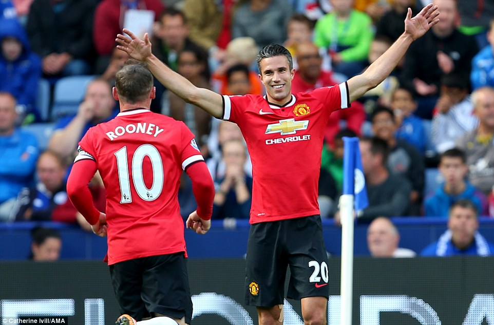 روبن فن پرسی|منچستر یونانتد 3- 5 لسترسیتی/ لیگ جزیره