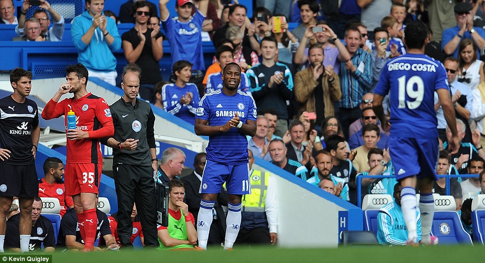 ديديه دروگبا|چلسی 2-0 لستر سیتی / لیگ جزیره