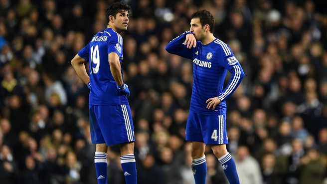 سسک فابرگاس - دیگو کاستا|تاتنهام 5 - 3 چلسی / لیگ جزیره