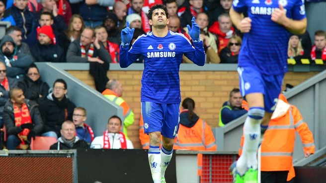 دیگو کاستا|لیورپول 1 - 2 چلسی / لیگ جزیره