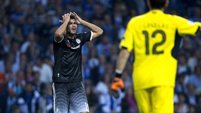 دیگو کوستا|پورتو 2 - 1 چلسی / لیگ قهرمانان